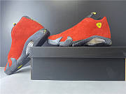 Air Jordan 14 Red Ferrari 654459-670  - 5