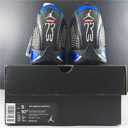 Air Jordan 14 Retro X Supreme 'Black Varsity Royal' BV7630-004 - 2