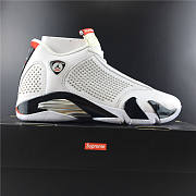 Air Jordan 14 Retro Supreme White BV7630-106 - 2