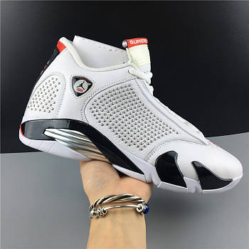 Air Jordan 14 Retro Supreme White BV7630-106