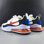 Nike Air Max 270 React White BLue Red - 2