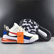 Nike Air Max 270 React White BLue Red - 4