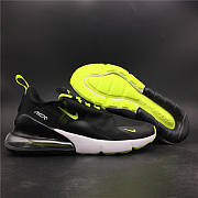 Nike Air Max 270 Black/Fluorescent Green AQ8050-004  - 4