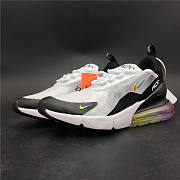 Nike Air Max 270 White Black Colorful AQ8050-101 - 5