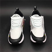 Nike Air Max 270 White Black Colorful AQ8050-101 - 4