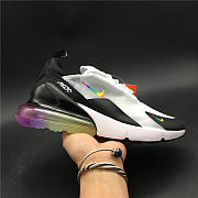 Nike Air Max 270 White Black Colorful AQ8050-101 - 1