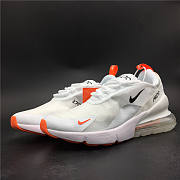 Nike Air Max 270 Summer White/Total Orange AQ8050-103  - 6