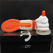 Nike Air Max 270 Summer White/Total Orange AQ8050-103  - 5