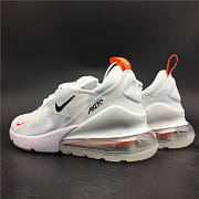 Nike Air Max 270 Summer White/Total Orange AQ8050-103  - 4