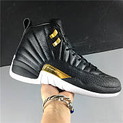 Jordan 12 Retro Black Metallic Gold White (W) AO6068-007 - 1