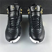 Jordan 12 Retro Black Metallic Gold White (W) AO6068-007 - 5