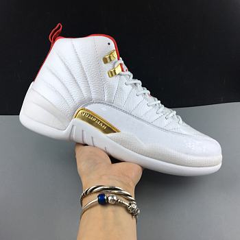 Air Jordan 12 FIBA World Cup Platinum Red 130690-107