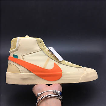 Nike Blazer Mid Off-White All Hallow's Eve AA3832--700