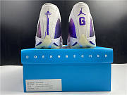 Air Jordan 14 Retro White Purple Multi AJ14-950696 - 3