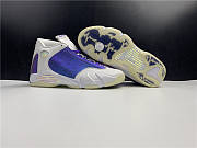 Air Jordan 14 Retro White Purple Multi AJ14-950696 - 4