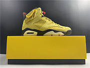 Travis Scott x Air Jordan 6 yellow pocket CN1084-300 - 6