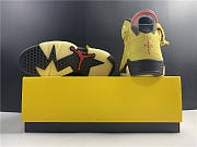 Travis Scott x Air Jordan 6 yellow pocket CN1084-300 - 4