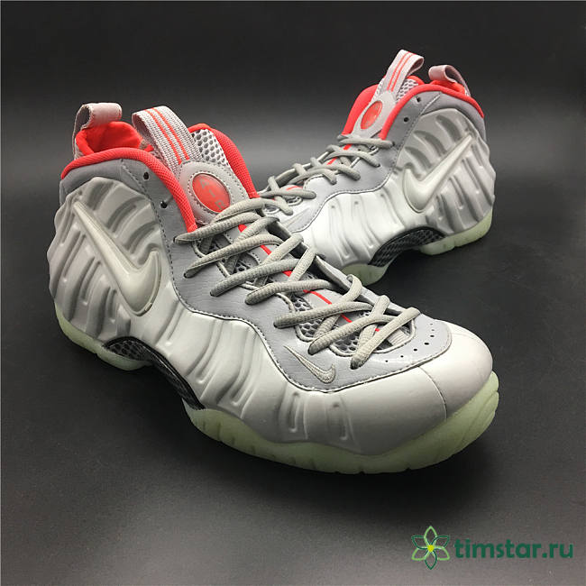 Nike Air Foamposite Grey Orange Bubble 55019  - 1