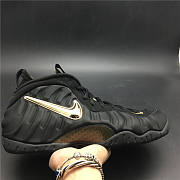 Nike Air Foamposite Pro Black Metallic Gold 624041-009 - 5