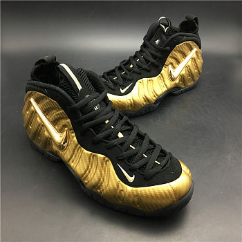 Air Nike Foamposite Pro Metallic Gold 624041-701