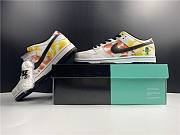 Nike SB Dunk Low Raygun Tie-Dye White BQ6832-101 - 6