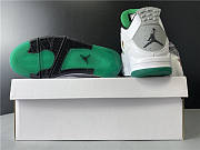 Air Jordan 4 Retro Lucid Green Rasta AQ9129-100 - 3