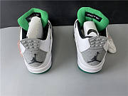 Air Jordan 4 Retro Lucid Green Rasta AQ9129-100 - 6