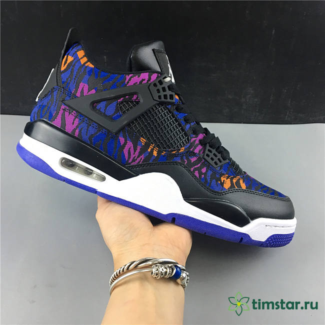 Air Jordan 4 Retro Black Rush Violet BQ9043-005 - 1