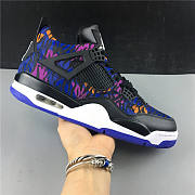 Air Jordan 4 Retro Black Rush Violet BQ9043-005 - 1