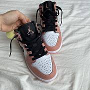 Air Jordan 1 Mid Pink Quartz 555112 603 - 5