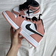 Air Jordan 1 Mid Pink Quartz 555112 603 - 3