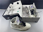 2020 OFF-WHITE x Air Jordan 5 Grey/Green-White CT8480-105 - 5