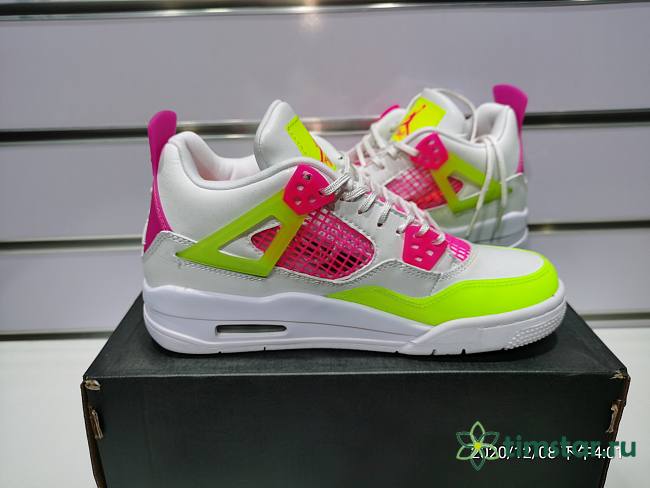 Air Jordan 4 GS Lemon Venom Colorful CV7808-100 - 1