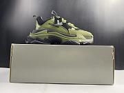 Blncig Triple S Open Sneaker Army Green 536737 W2FW1 1978 - 5