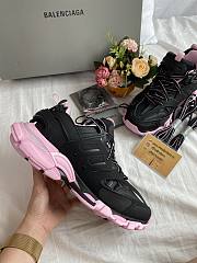 Blncig Black and Pink Track Sneakers 542023 W3AC1 1050 - 3