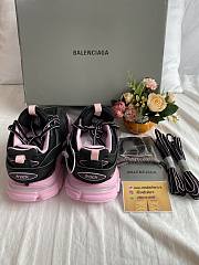 Blncig Black and Pink Track Sneakers 542023 W3AC1 1050 - 6