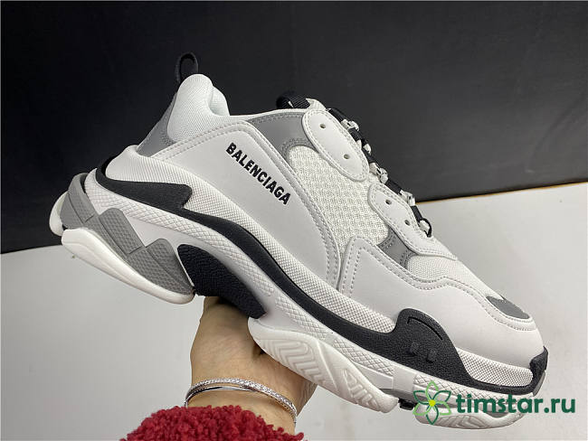 Blncig Triple S Open Sneakers Grey 536737 W0901 9089 - 1