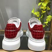 Alxndr McQN Oversized Red Croc Effect 625162WHYB8 - 6