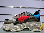 Blncig Triple S Dark Grey Red Blue 483513 W06E3 4365 - 5