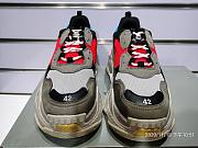 Blncig Triple S Dark Grey Red Blue 483513 W06E3 4365 - 2