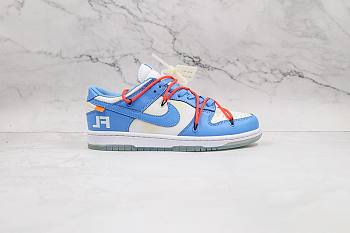 Off White x Futura x Dunk Low SB UNC DD0856-403