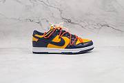 Nike Dunk Low Off-White University Gold Midnight Navy CT0856-700 - 1