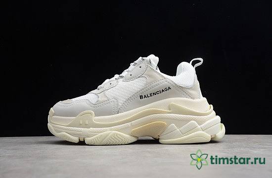 Blncig Triple S All White 483546 W06F1 9000 - 1