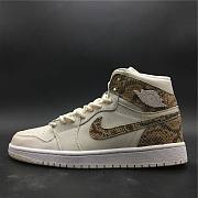 Air Jordan 1 Retro High White Snake AH7389-004 - 1