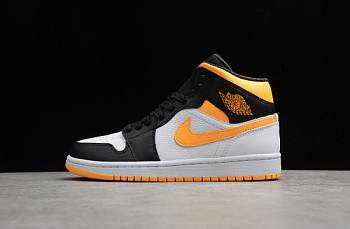 Air Jordan 1 Mid Laser Orange Black CV5276-107