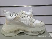 Blncig Triple S Trainer Clear Sole White - 3