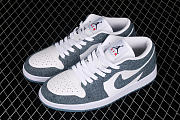 Air Jordan 1 Retro Low Canvas White Denim 315921-141 - 2