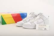 Nike Dunk High Retro White Vast Grey (2021) DD1399-100  - 1