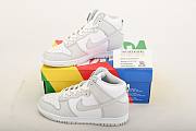 Nike Dunk High Retro White Vast Grey (2021) DD1399-100  - 6