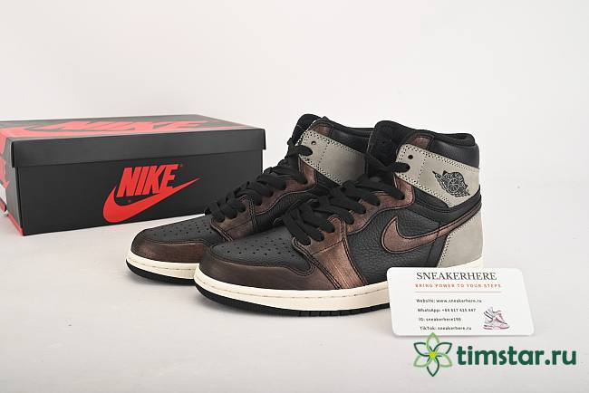 Air Jordan 1 Retro High Light Army Rust Shadow Patina 555088-033 - 1